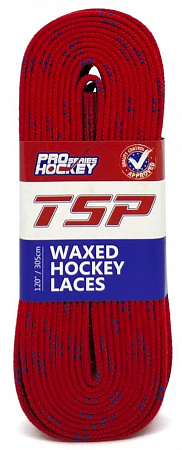 Шнурки хоккейные TSP Hockey Laces Waxed с пропиткой 244 см (2141)